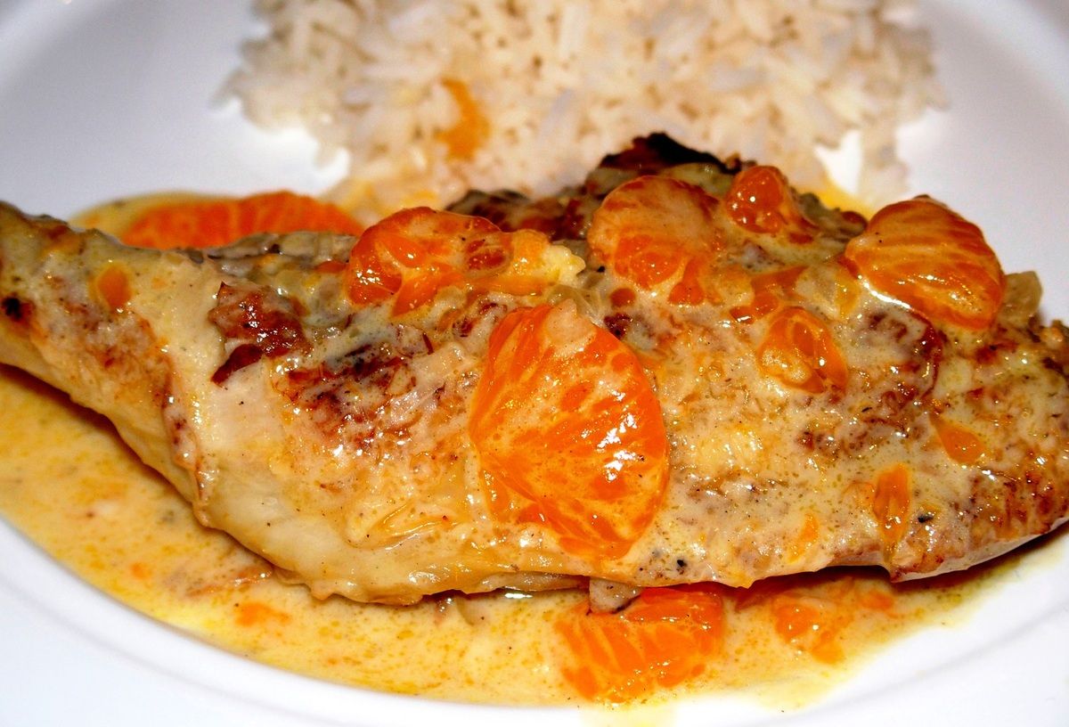 Poulet sauce aux agrumes