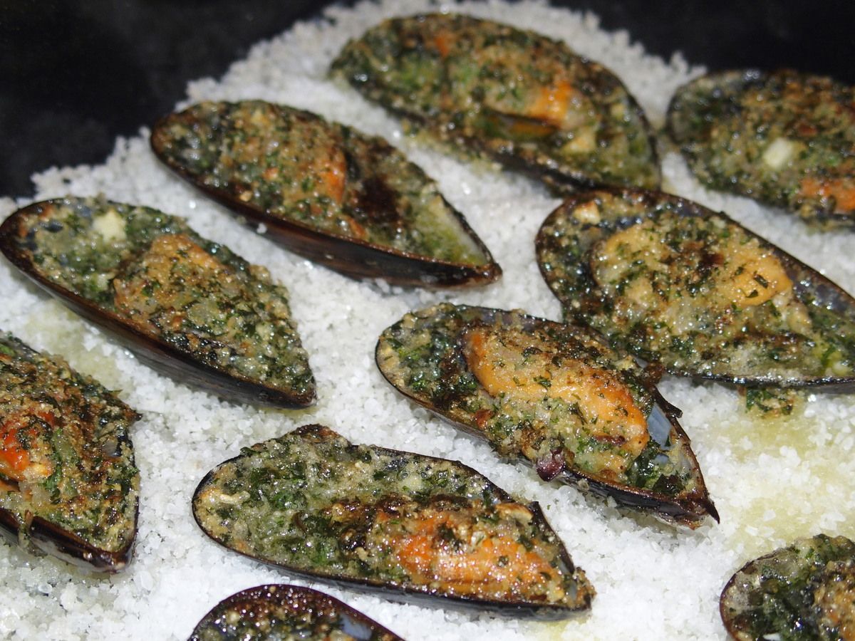 Moules farcies