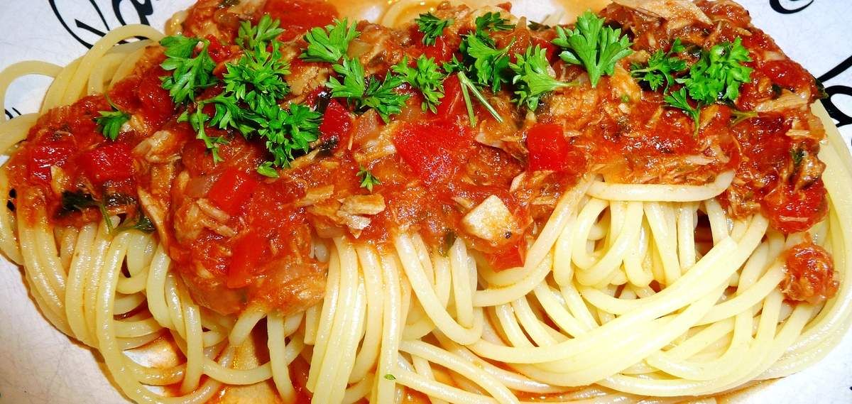 Spaghettis au thon