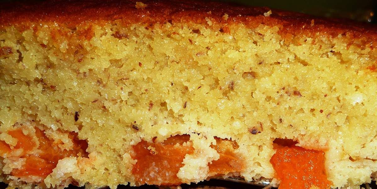 Gâteau au yaourt et abricots
