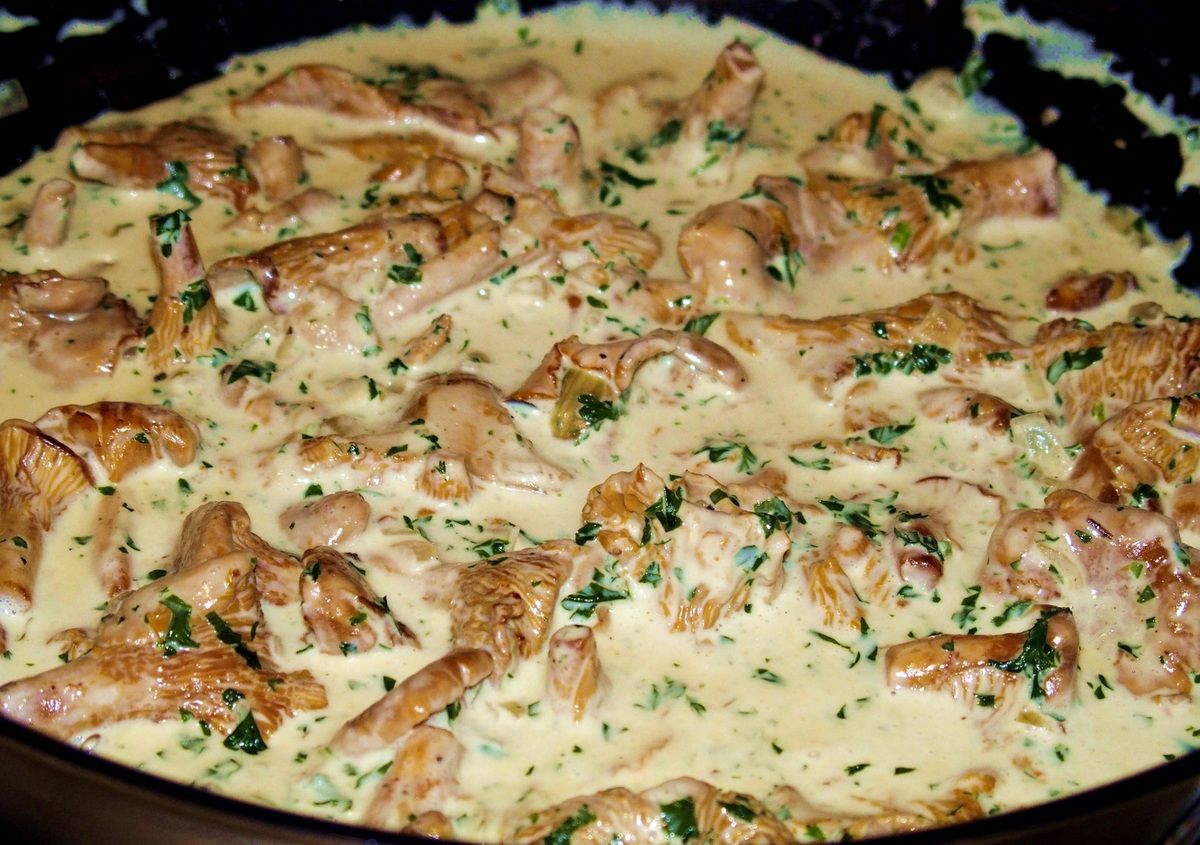 Sauce aux chanterelles