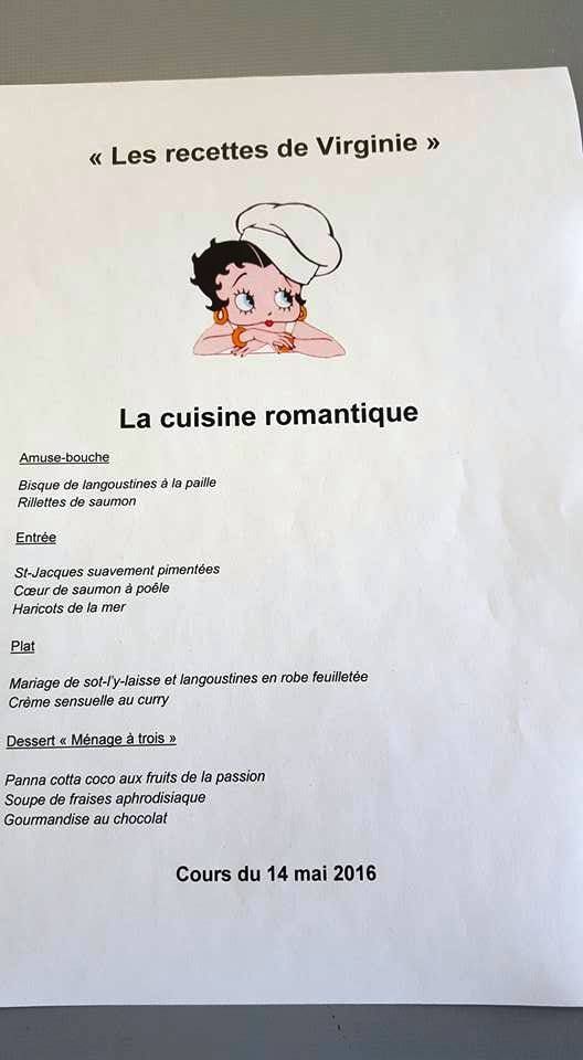 Cuisine romantique – 14.05.2016