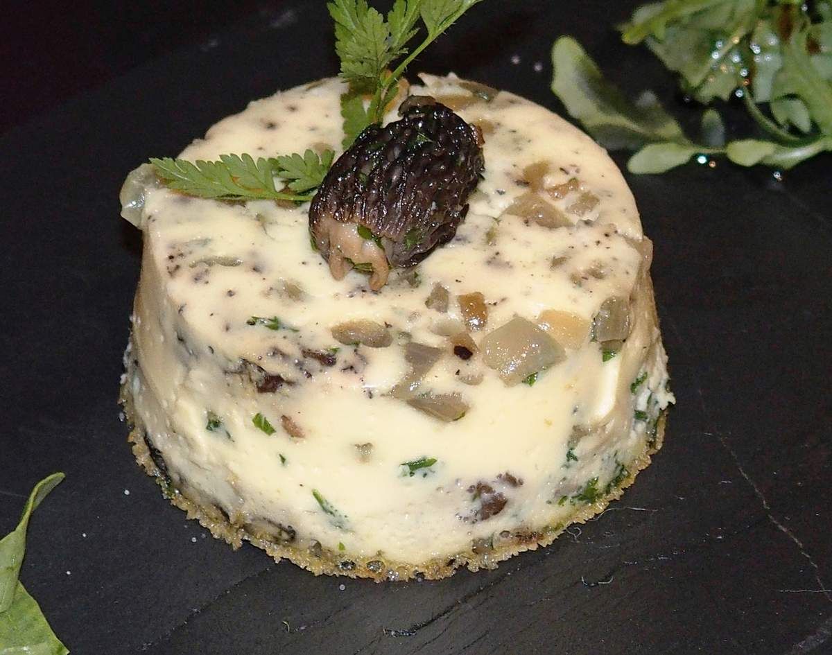Flan aux morilles