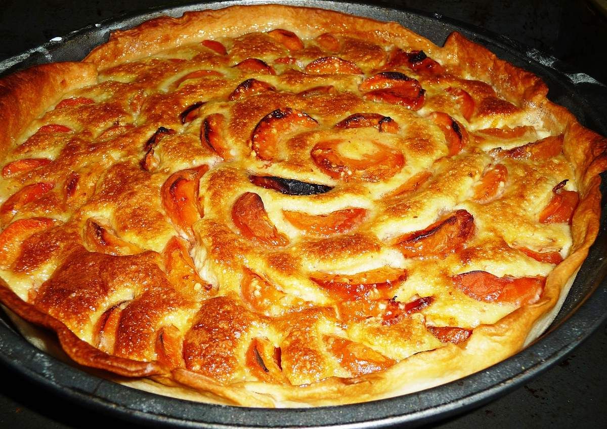 Tarte aux abricots