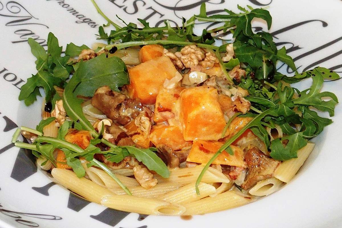 Pâtes d&rsquo;automne à la courge