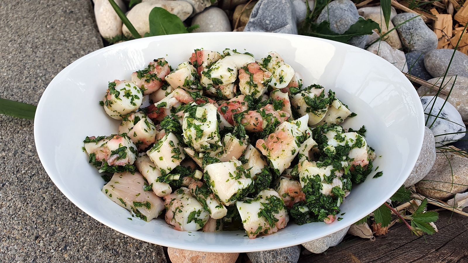 Salade de poulpe