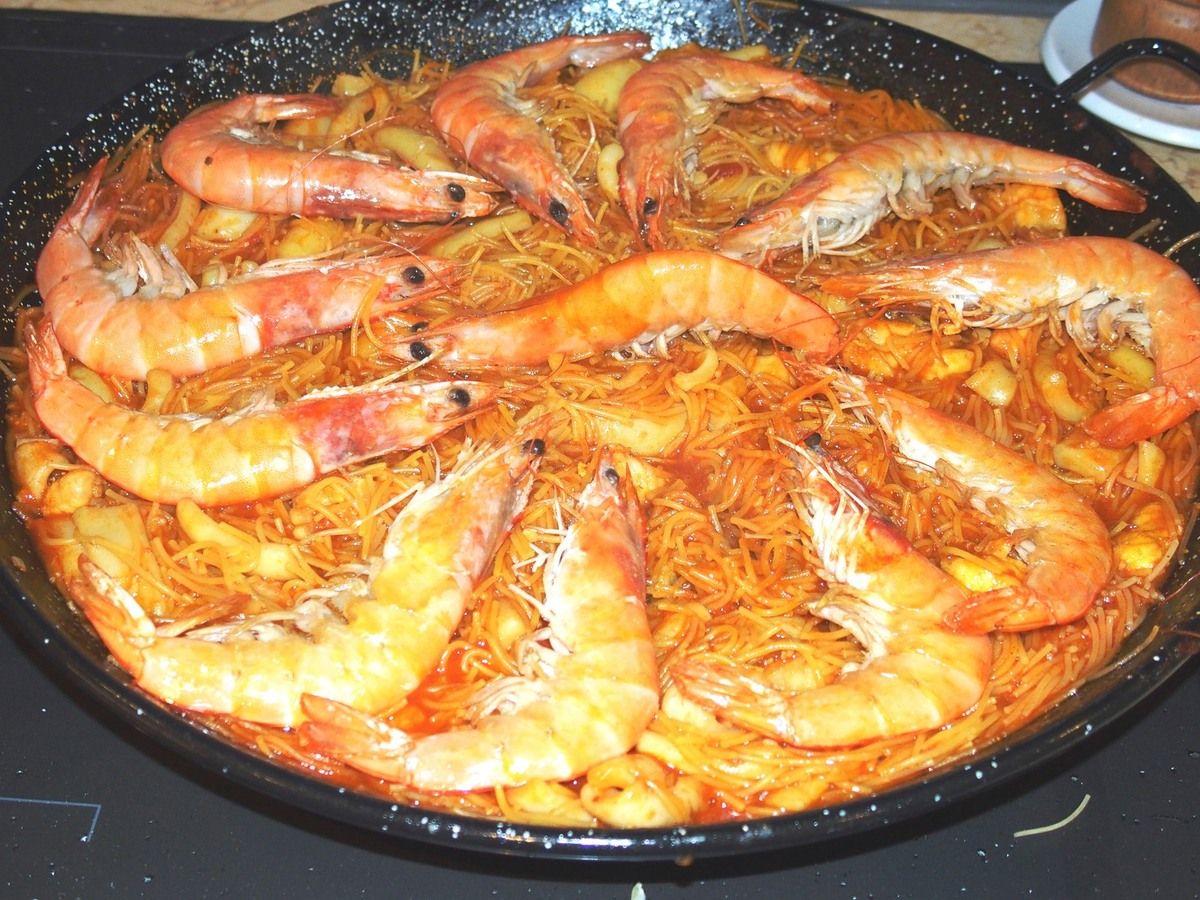 Fideuà valencienne
