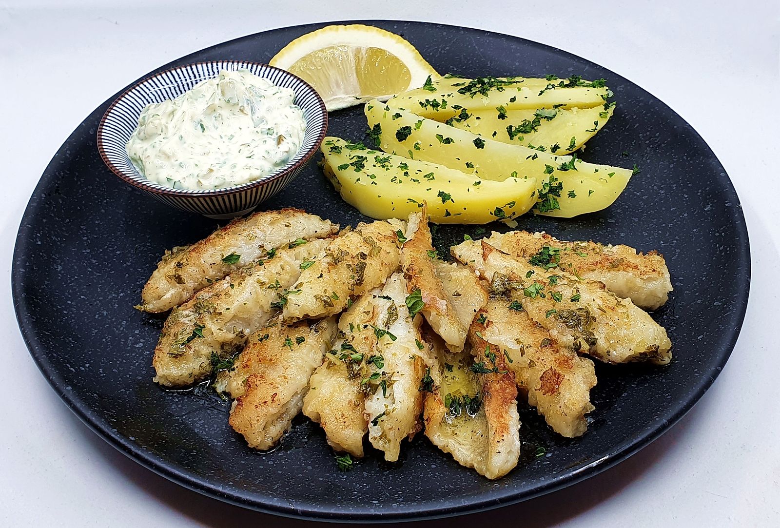 Pommes de terre persillées