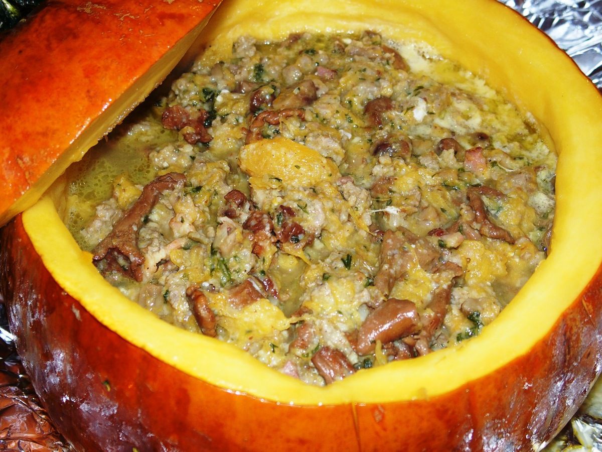 Courge farcie