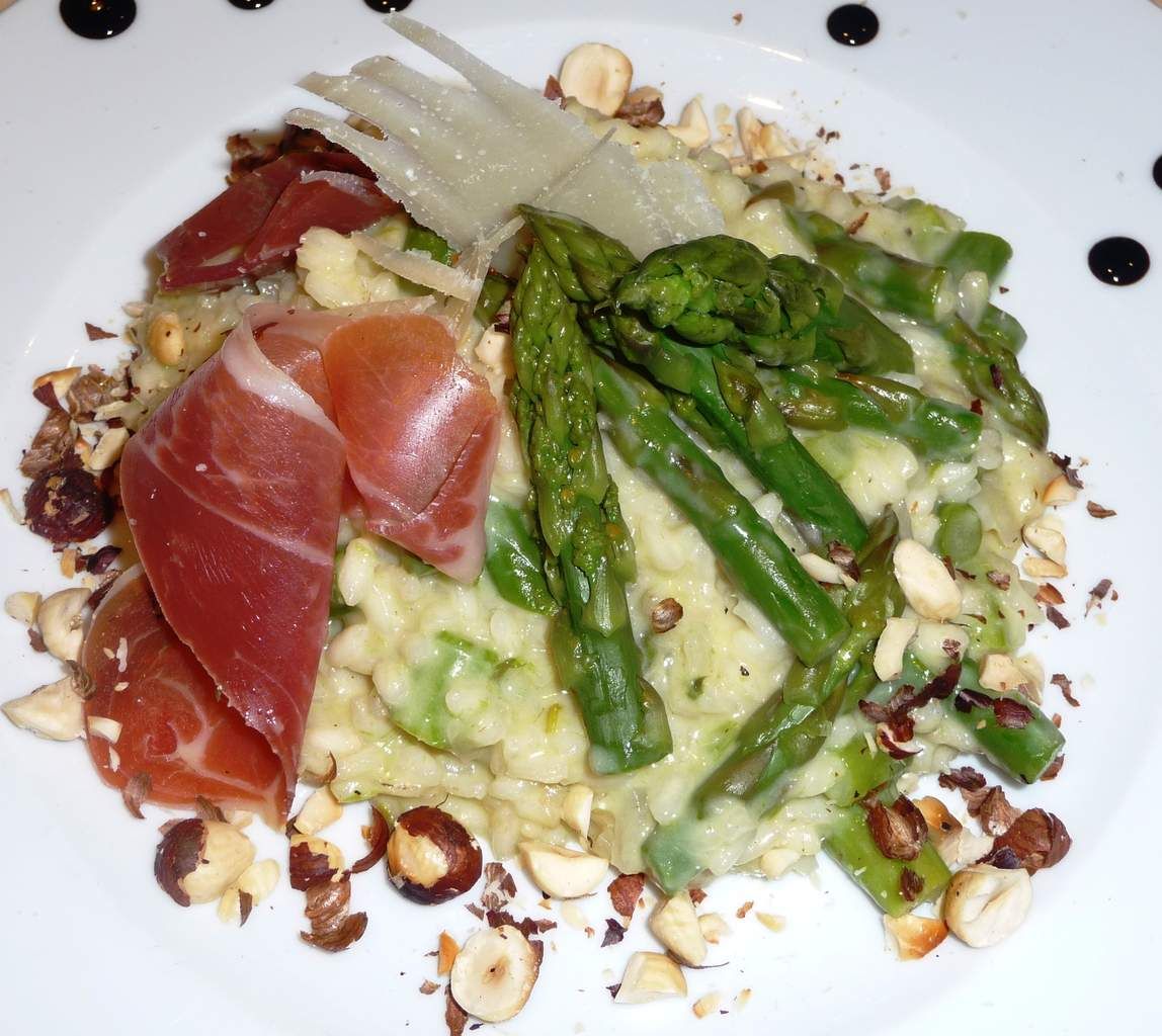 Risotto aux asperges, le meilleur