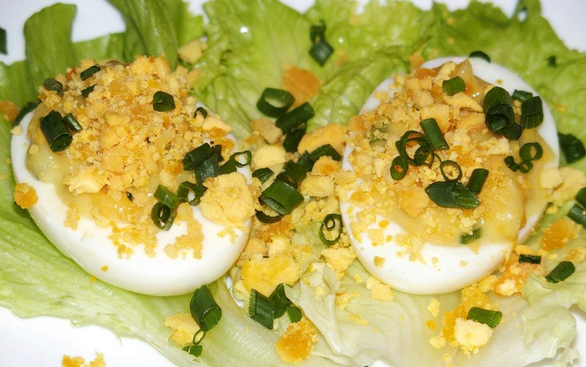 Oeufs mimosa
