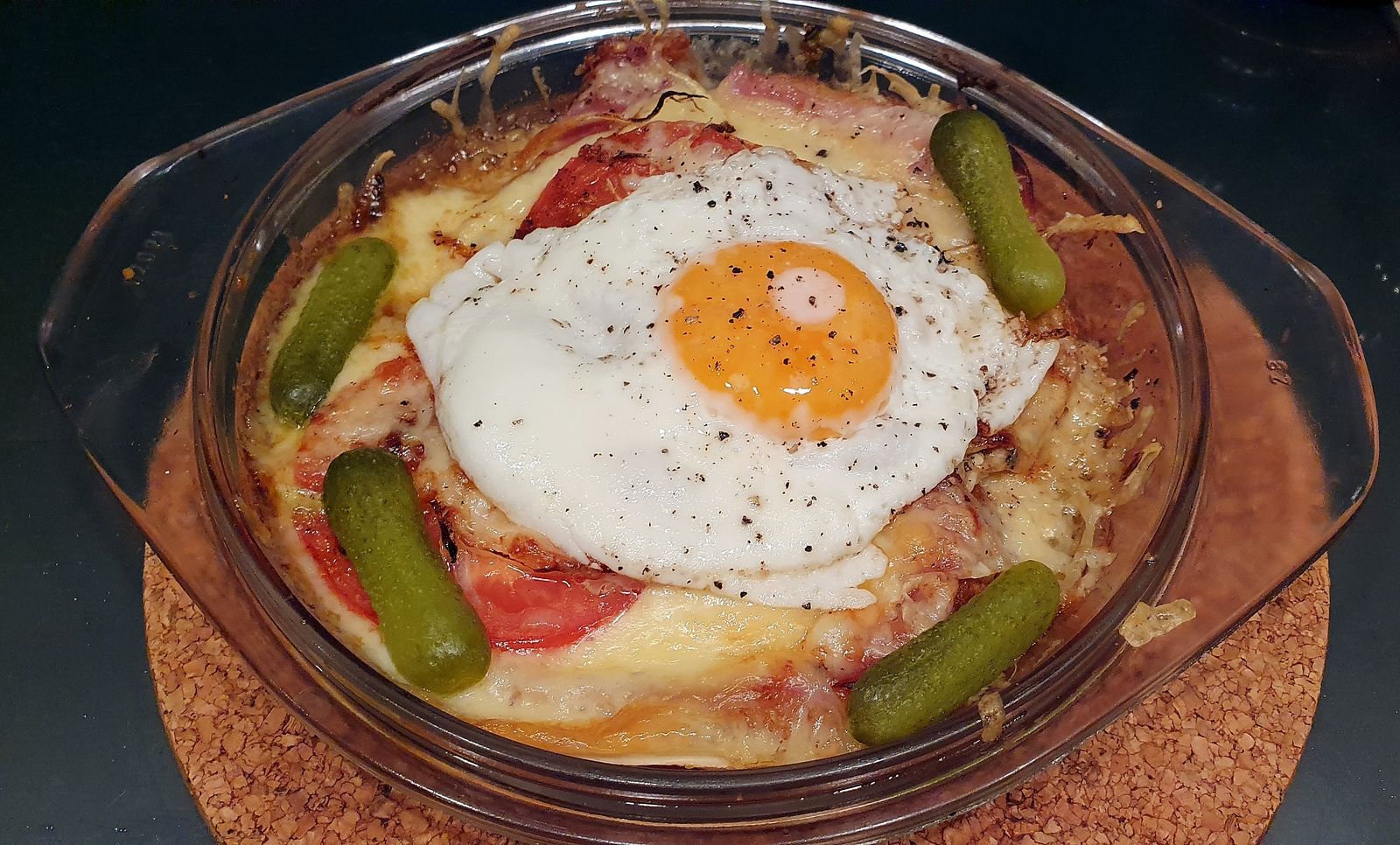 Croûte au fromage à ma façon