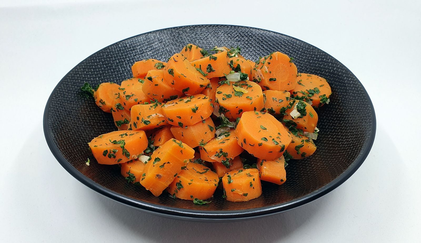 Carottes persillées à l&rsquo;ail et oignon
