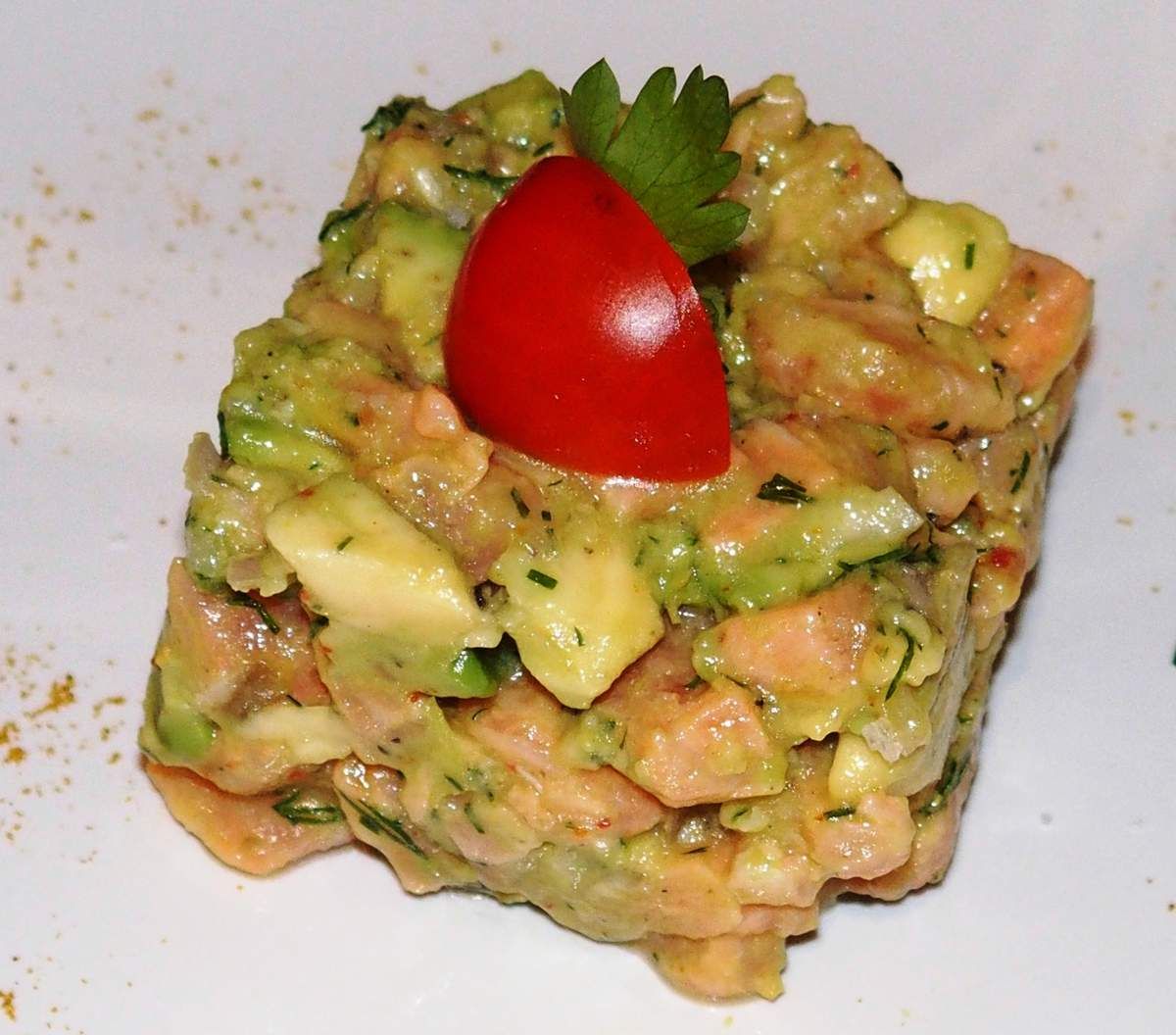 Tartare de saumon à l&rsquo;avocat
