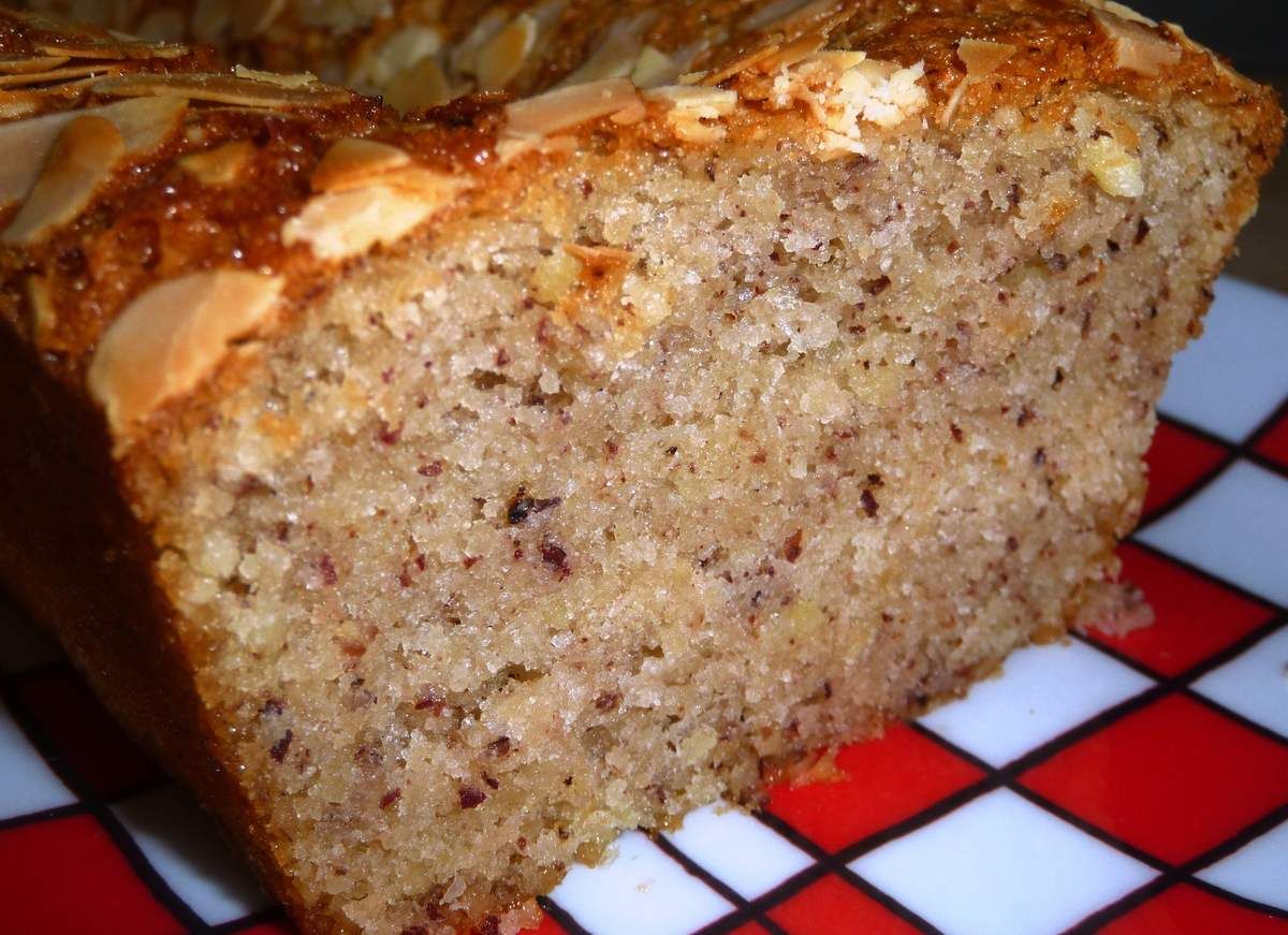 Cake financier aux amandes et noisettes