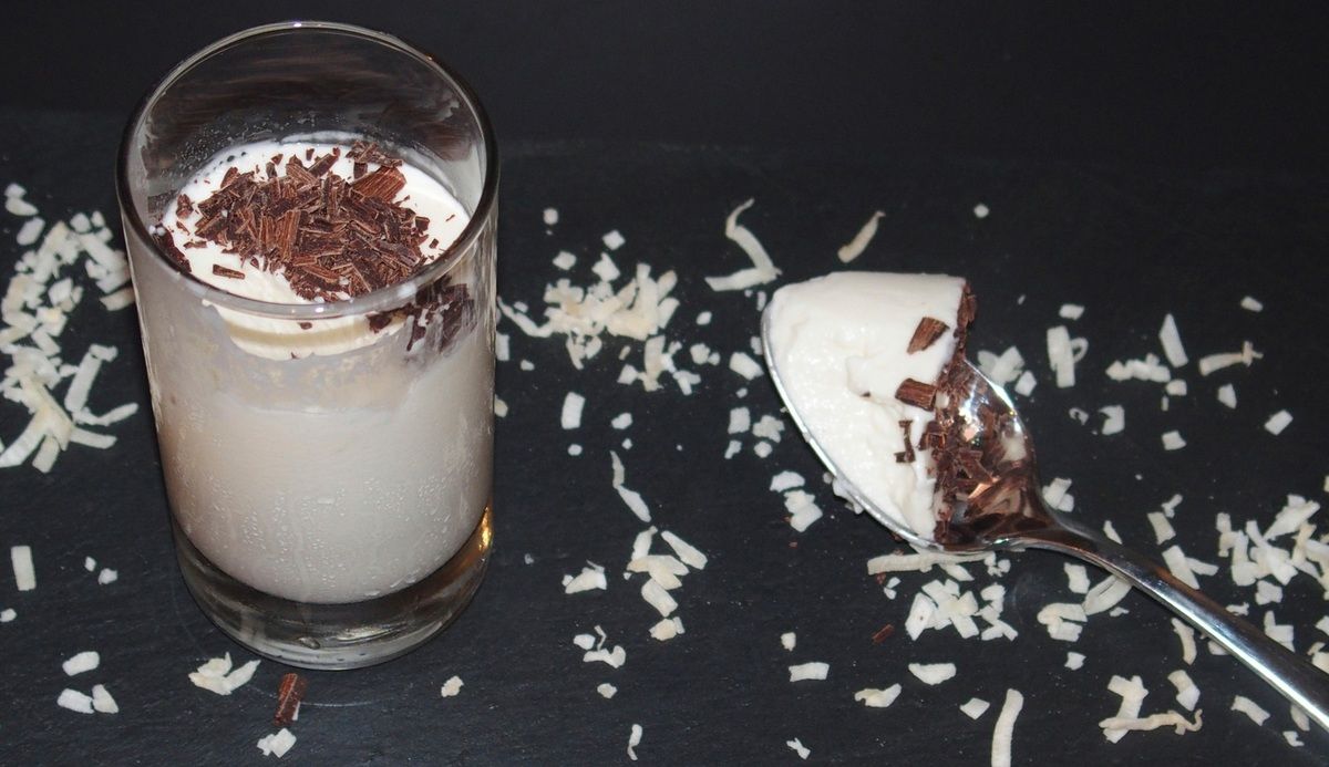 Panna cotta à la noix de coco