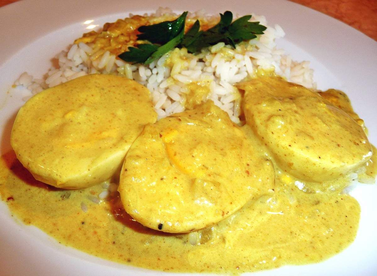 Oeufs au curry