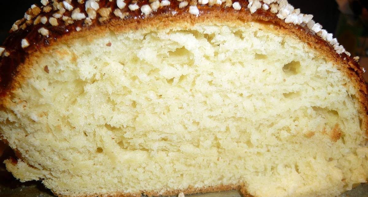 Brioche sucrée de Noël