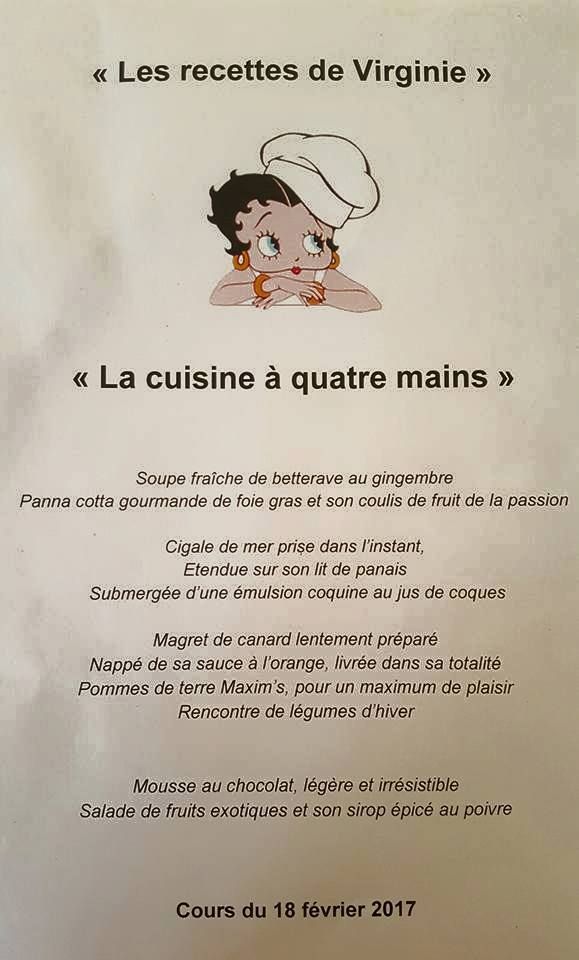 La cuisine à quatre mains – 18.02.2017
