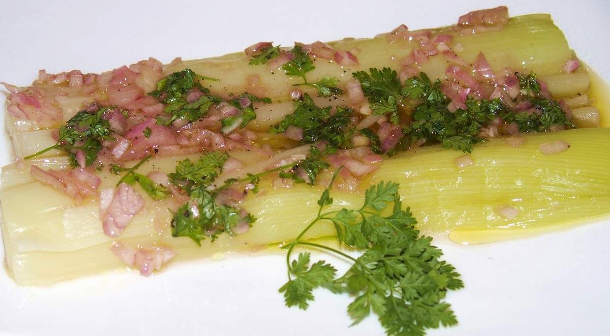 Poireaux vinaigrette