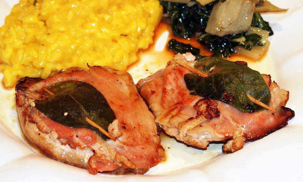 Saltimbocca à la sauge et jambon cru