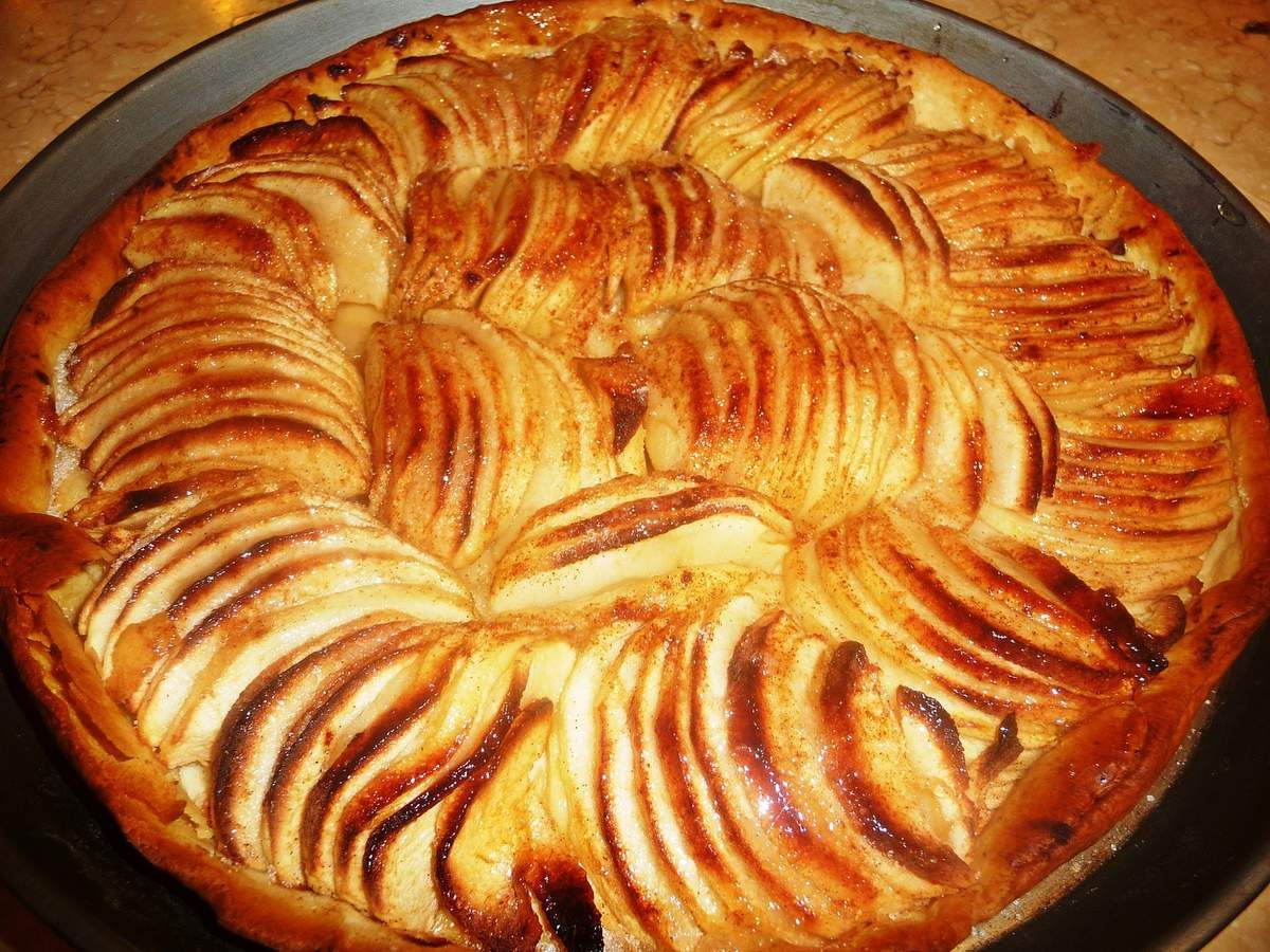 Tarte fine aux pommes