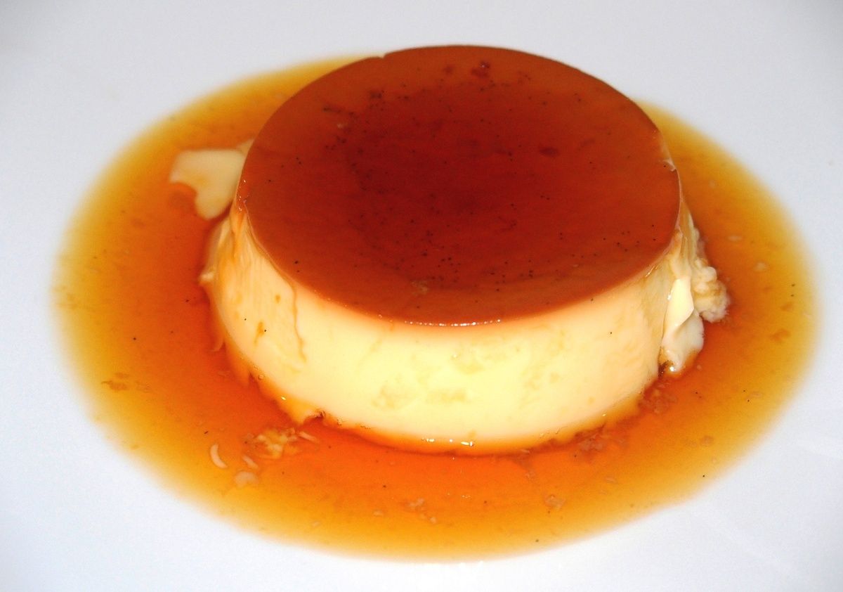 Crème renversée au caramel